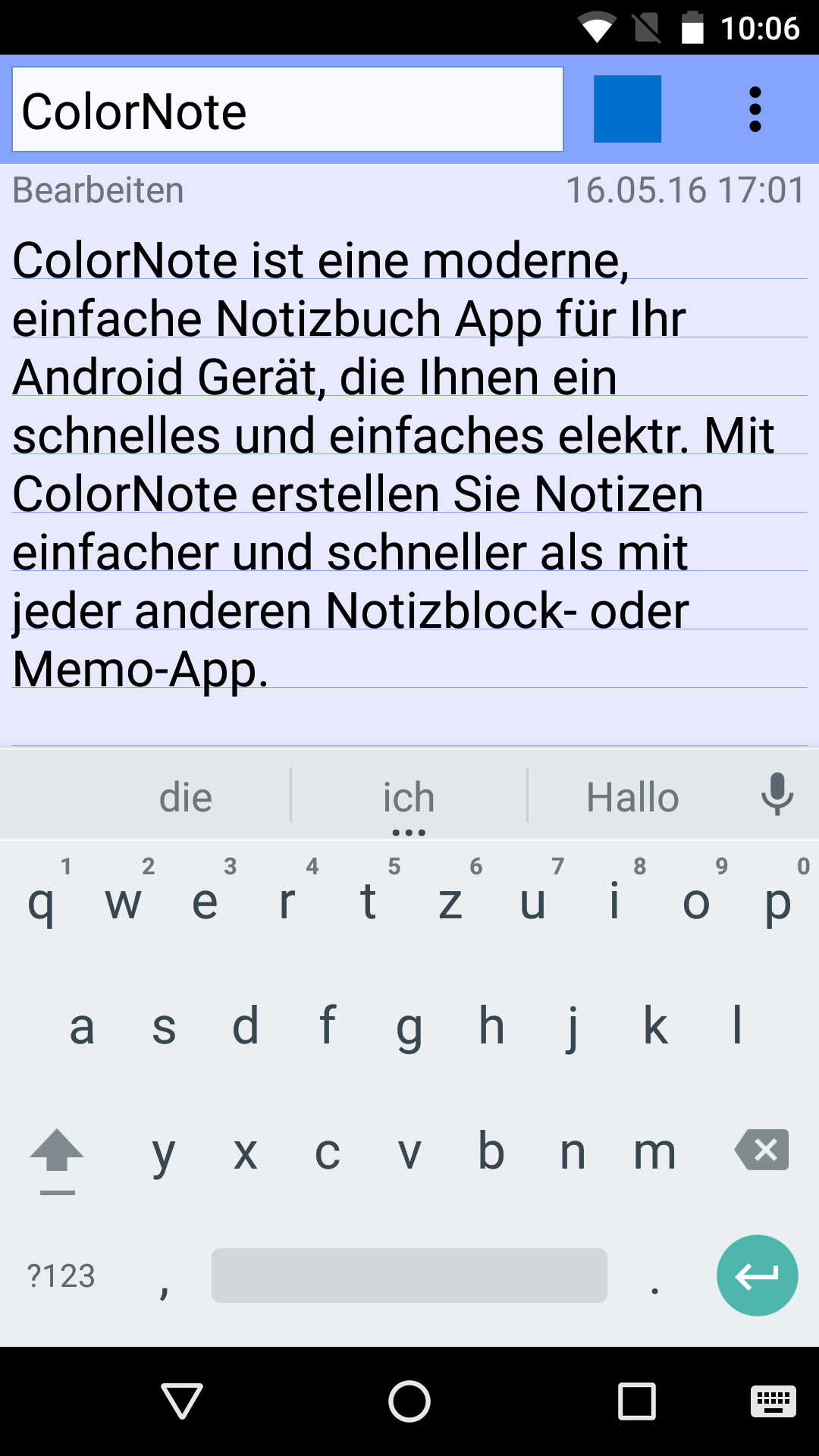 ColorNote Notepad Notizen PC