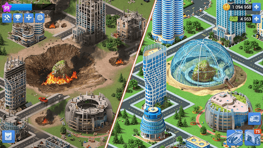 メガポリス (Megapolis). 街づくりゲーム