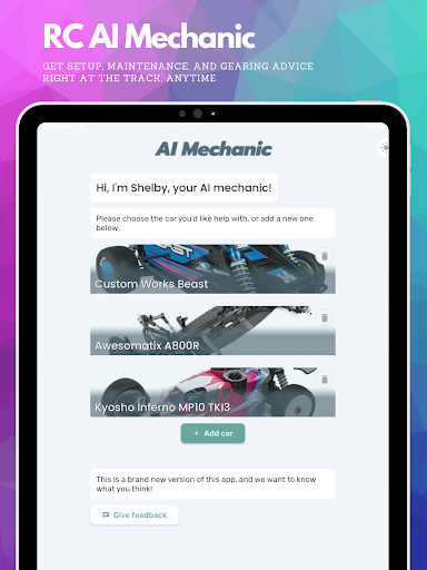 RC AI Mechanic پی سی