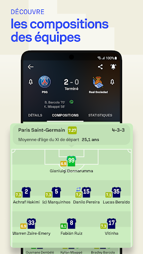 Sofascore: Résultats en direct