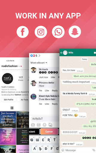 Aa Fonts: Fancy Font Keyboard PC