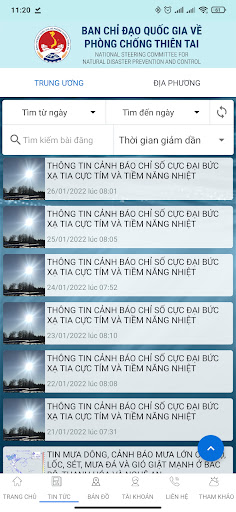Hướng dẫn phòng,chống ThiênTai PC