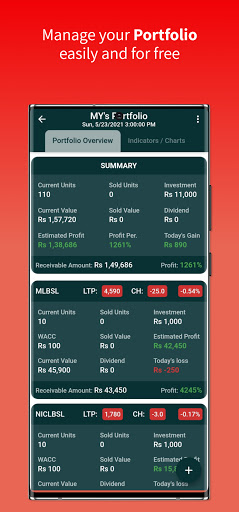 Share Hub - NEPSE Portfolio PC