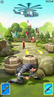 Spy Agent Gun Shooting Game