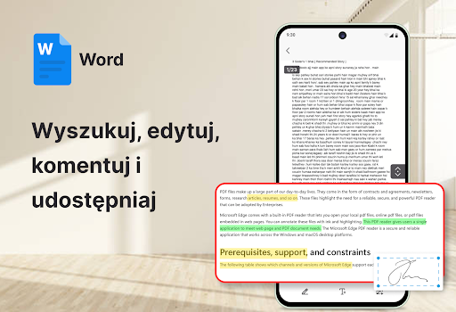 Czytnik Dokumentów: PDF, Word PC