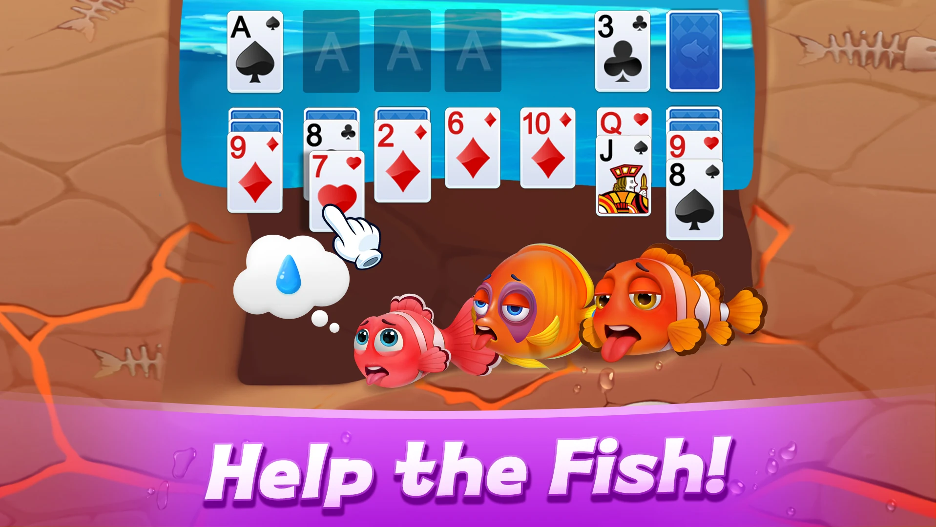 Solitaire 3D Fish PC