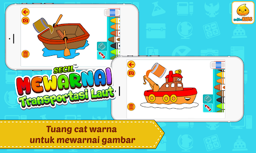 Mewarnai Kapal
