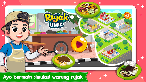 komputer Warung Rujak dan Tahu Tek