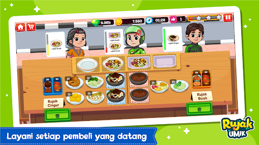 komputer Warung Rujak dan Tahu Tek