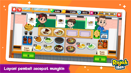 komputer Warung Rujak dan Tahu Tek