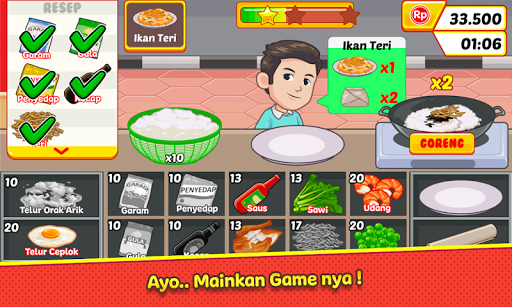 komputer Warung Nasi Goreng