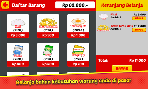 komputer Warung Nasi Goreng