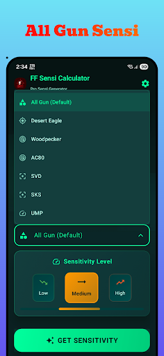 FF Sensi Calculator পিসি