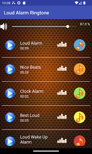اونچی آواز میں الارم رنگ ٹون پی سی