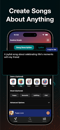 AI Song Maker: Soniva Music PC