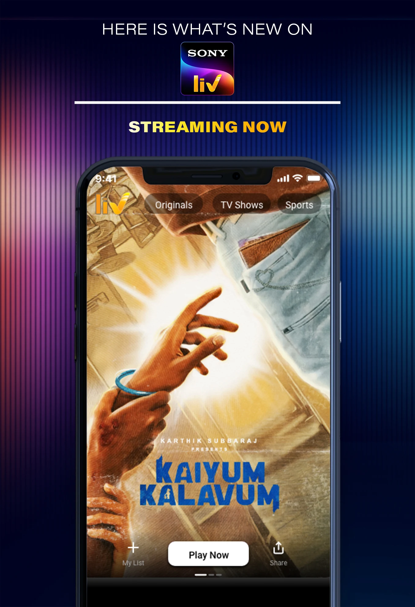 SonyLIV: Originals, Hollywood, LIVE Sport, TV Show الحاسوب