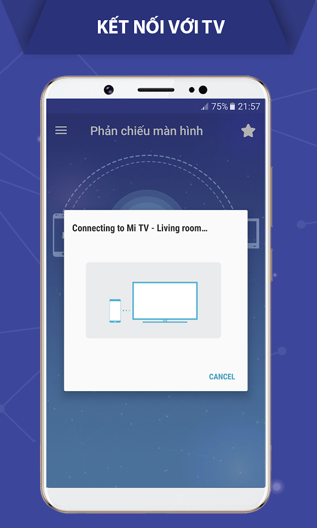 kết nối điện thoại với tivi - Castto PC
