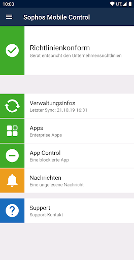 Sophos Mobile Control PC