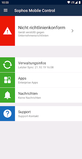 Sophos Mobile Control PC