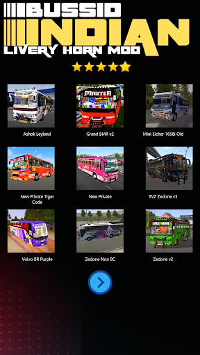 Bussid Indian Livery Horn Mod PC