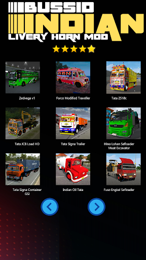 Bussid Indian Livery Horn Mod PC