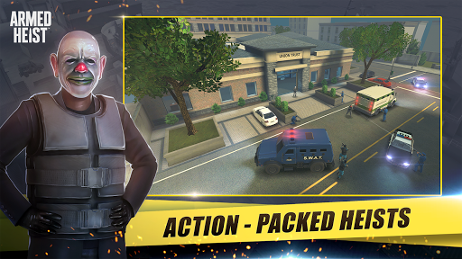komputer Armed Heist: Shooting gun game