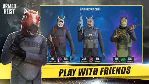 komputer Armed Heist: Shooting gun game