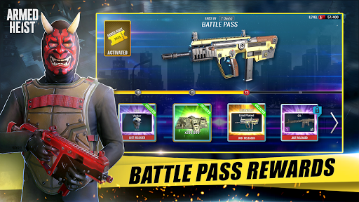 komputer Armed Heist: Shooting gun game