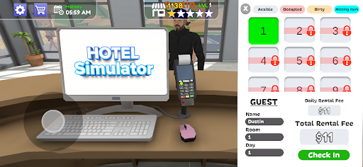 Hotel Manager Simulator 3D