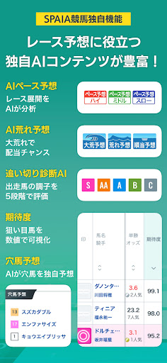 komputer SPAIA競馬～AI予想とデータ解析による次世代の競馬アプリ