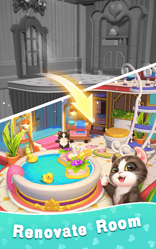 Kitten Match 3D