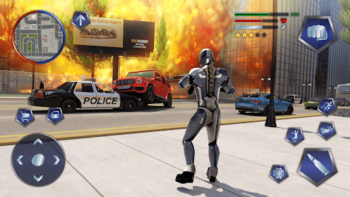 Rope Hero Gangster Crime City PC