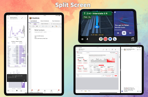 komputer Split Screen & Dual Window