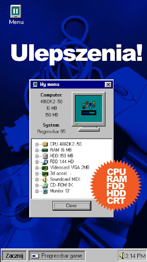 Progressbar95 nostalgiczna gra