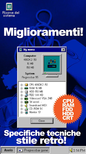 Progressbar95 gioco nostalgico