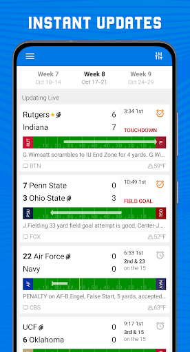 Scores App: College Football PC版