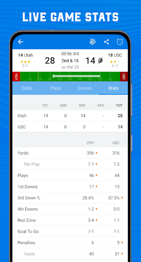 Scores App: College Football PC版