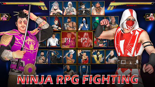 komputer Ninja Master RPG Fighting Game