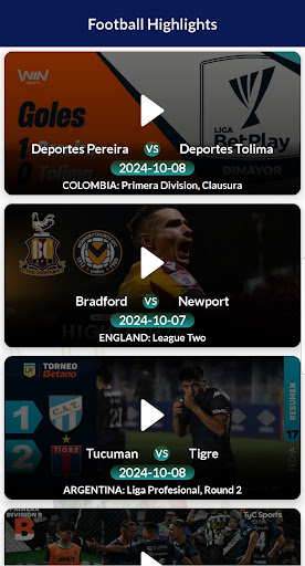 SportzFy TV : Live Football TV