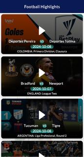 SportzFy TV : Live Football TV ПК
