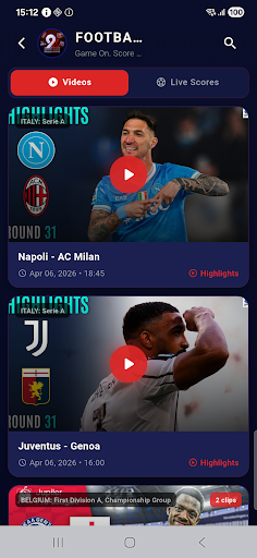 SportzX TV - Live Football PC