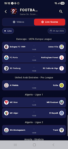 SportzX TV - Live Football PC