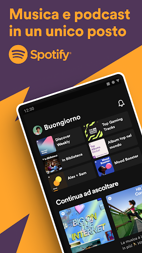 Spotify: musica e podcast