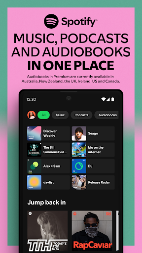 komputer Spotify: Music and Podcasts