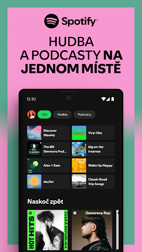 Spotify – hudba a podcasty