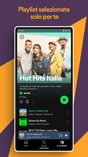 Spotify: musica e podcast