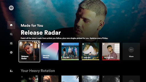 Spotify Music pour Android TV PC