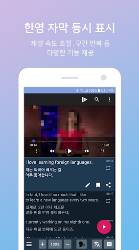 링고튜브(LingoTube) - 다중 자막 플레이어 PC