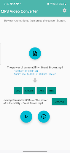 MP3 Video Converter পিসি