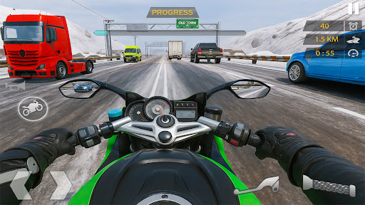 Moto Rider:Highway Racing Game